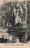 FRANCE - Tréguier - Eglise De Minihy - Statue De Saint Yves Entre Le Riche Et Le Pauvre - ND - Carte Postale Ancienne - Tréguier