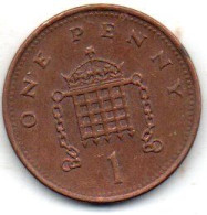 1 New Penny 1996 - 1 Penny & 1 New Penny