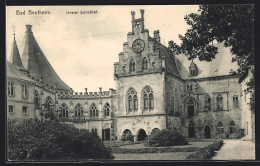 AK Bad Bentheim, Innerer Schlosshof  - Bentheim