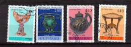 FRANCE 1994 N° 2854/2857  Arts Décoratifs Gallé Verrerie Guimard Majorelle Dalpayrat - Used Stamps