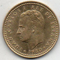 1 Pesetas 1980 - 1 Peseta