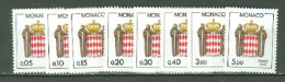 Monaco  Taxe  75/82  * *  TB   Cote 6.10 Euro   - Taxe