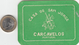 ETIQUETA - STICKER - LUGGAGE LABEL PORTUGAL  HOTEL CASA DE SAM JORGE EN CARCAVELOS - Hotel Labels