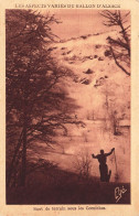 SPORTS  - Alpinisme - Saut De Terrain Sous Les Corniches - Carte Postale Ancienne - Alpinismus, Bergsteigen