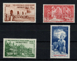 Soudan - YV PA 6 à 9 N** MNH Luxe , Protection De L'enfance Et Quinzaine Impériale - Unused Stamps