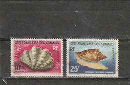 COTE  DES  SOMALIS   1962   Y. T.  N° 311  à  314  Incomplet  Oblitéré  312  313  Frais De Gestion Compris - Gebruikt