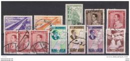 LEBANON:  1957/71  AIR  MAIL  -  LOT  12  USED  STAMPS  -  YV/TELL. 136//233 - Liban