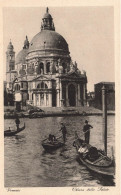ITALIE - Venezia - Chiesa Della Salute - Vue Générale De L'église - Des Barques - Carte Postale Ancienne - Venetië (Venice)
