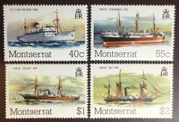 Montserrat 1980 Mail Packet Boats Ships MNH - Montserrat