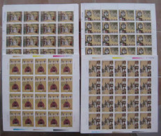 China 1998/1998-18 Literature — "Romance Of The Three Kingdoms"(V) Stamp Full Sheet 4v MNH - Blocs-feuillets