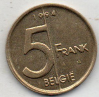 5 Francs 1994 - 5 Francs