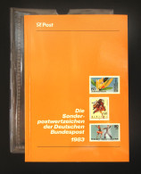 Jahrbuch Bund 1983, Postfrisch ** Wie Verausgabt - Colecciones Anuales