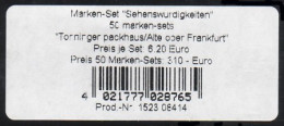 50 MH SWK 2002, Banderole Type I: Für 50 Marken-Sets - 2001-2010