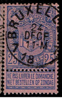 70  Obl   BXL 7  + 8 - 1894-1896 Ausstellungen