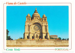 CPSM / CPM 10.5 X 15 Portugal (10) VIANO DO CASTELLO Templo De Santa Lucia  Costa Verde - Viana Do Castelo