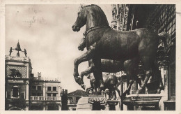 ITALIE - Venezia - I Cavalli Di S Marco - Vue Sur Des Statues Chevaux - Carte Postale Ancienne - Venezia (Venice)