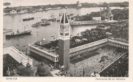 ITALIE - Venezia - Panorama Da Un Velivolo - Animé - Vue Générale De La Ville - Carte Postale Ancienne - Venezia (Venice)