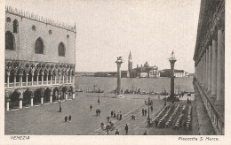 ITALIE - Venezia - Plazetta S Marco - Vue Panoramique De La Rue - Animé - Carte Postale Ancienne - Venezia (Venice)