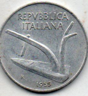 10 Lires 1955 - 10 Liras