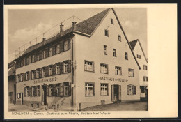 AK Mühlheim A. Donau, Gasthaus Zum Rössle Von Karl Wieser  - Muehlheim