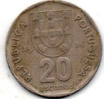 20 Escudos 1986 - Portugal
