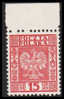 1932. POLSKA. Coat Of Arms 15 Gr Never Hinged.  (Michel 274) - JF543358 - Nuevos