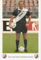 Leo Van Veen (trainer/coach)  Utrecht Seizoen '93-'94 - Trading Cards