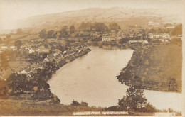 Wales - CAERLEON - Bird's Eye View From Christchurch - REAL PHOTO - Monmouthshire