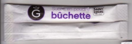 Stick De Sucre " Bûchette  - SAINT LOUIS - G Surmonté D'une Couronne " Chiffre "6" [S074]_Di094 - Sucres