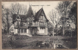 CPA 91 - ANGERVILLE - Chalet - TB PLAN EDIFICE VILLA TB PAVILLON Façade + Parc - Angerville