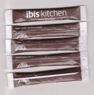 5 Stick Buchette Sucre " Béghin-Say - IBIS Kitchen " (S281) _Di444 - Sucres