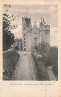 FRANCE - Montreuil - Bellay (Maine Et Loire) - Façade Du Château - Vue Générale - Carte Postale Ancienne - Montreuil