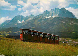Trains - Funiculaires - Bergbahn Mit Wildem Kaiser - Luftkurort St Johann In Tirol - CPM - Etat Pli Visible - Voir Scans - Seilbahnen