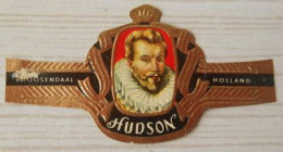 L48 Bague Bagues Cigare Cigares  Hudson  1 Pièce - Bauchbinden (Zigarrenringe)