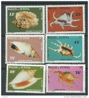 Wallis Et Futuna N° 312 / 17  XX  Faune Marine : Coquillages, Strombes,  La Série Des 6 Valeurs Sans  Charnière, TB - Neufs