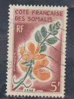 COTE  DES  SOMALIS   1966   Y. T.  N° 325  Oblitéré  Frais De Gestion Compris - Gebruikt