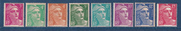 France - YT Nº 806 à 813 ** - Neuf Sans Charnière - 1948 - Unused Stamps