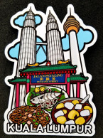 Malaysia Kuala Lumpur Gotochi Postcard MINT G1 Landmark Food (odd Shape) - Malesia