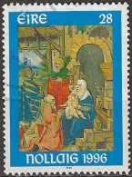 IRELAND 1996 Christmas. Designs From 16th-century Book Of Hours - 28p Visit Of The Magi FU - Used Stamps