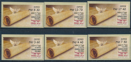 ISRAEL 2024 ANIMALS FROM THE BIBLE ATM LABEL TIBERIUS MACHINE 900 SET - Nuevos