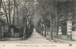 FRANCE - Ermont Cernay -  Vue Sur L'allée De La Fontaine - Carte Postale Ancienne - Ermont-Eaubonne