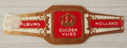 K79 Lot Bagues De Cigares  Gulden Vlies Tilburg  1 Pièce - Bauchbinden (Zigarrenringe)