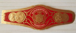 K80 Lot Bagues De Cigares  Gulden Vlies Diplomaticos  1 Pièce - Cigar Bands