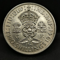 1 FLORIN  1941 ARGENT GEORGE VI ROYAUME UNI / UNITED KINGDOM SILVER - J. 1 Florin / 2 Shillings