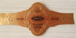 K96 Lot Bagues De Cigares  Gulden Eeuw Senator  1 Pièce - Cigar Bands