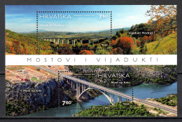 Croatia 2015 Croacia / Architecture Bridges MNH Arquitectura Puentes Brücken / Cu21925  41-5 - Ponti