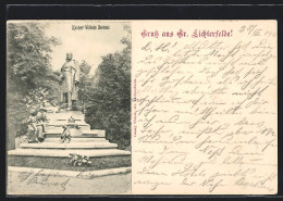 AK Berlin-Gr. Lichterfelde, Partie Am Kaiser Wilhelm Denkmal  - Lichterfelde