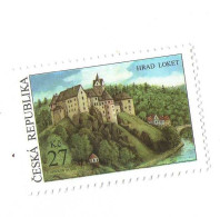 Czech Republic 2024 - Castle Loket ("Elbow"), 1 Stamp, MNH - Schlösser U. Burgen