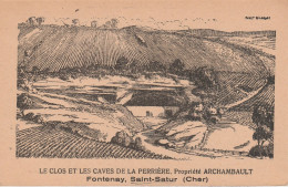 18 - SAINT SATUR - Le Clos Et Les Caves De La Perrière, Propriété Archambault Fontenay - Saint-Satur