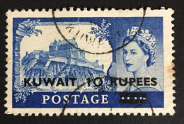 1955 - Kuwait - Stamps Of Britain Overprinted In Black - 10r - Used - Kuwait